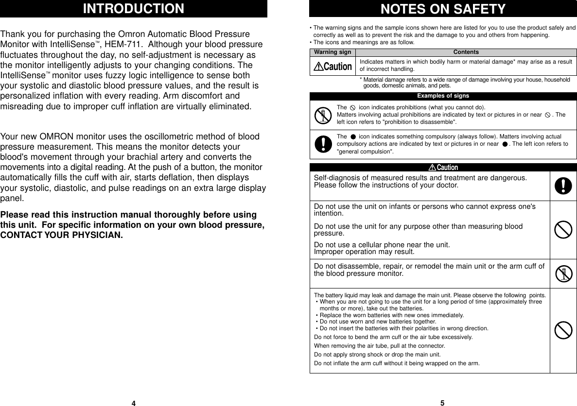 Page 3 of 10 - Omron Omron-Hem-711-Instruction-Manual- ManualsLib - Makes It Easy To Find Manuals Online!  Omron-hem-711-instruction-manual