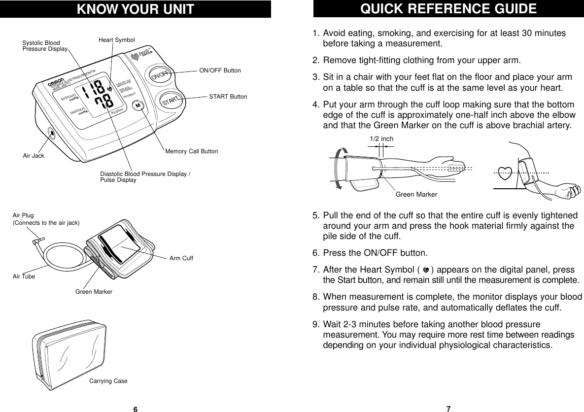 Page 4 of 10 - Omron Omron-Hem-711-Instruction-Manual- ManualsLib - Makes It Easy To Find Manuals Online!  Omron-hem-711-instruction-manual