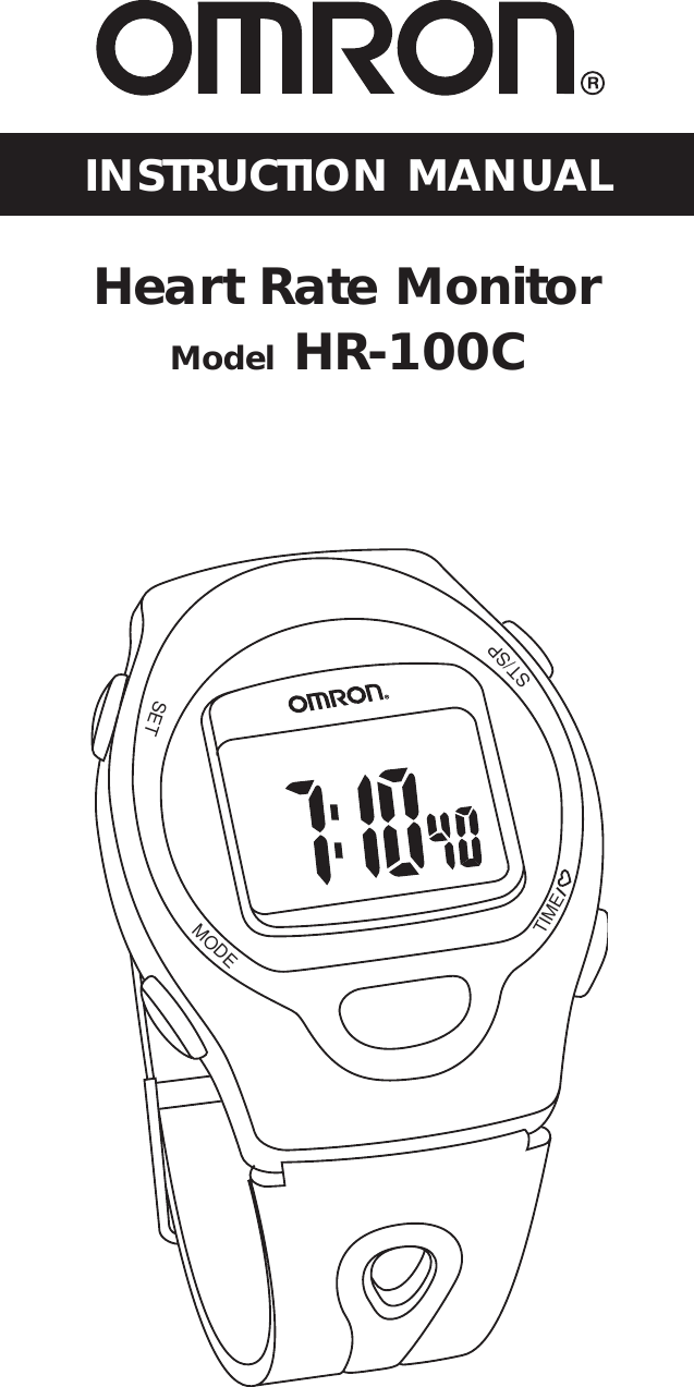Omron Hr 100C Instruction Manual ManualsLib Makes It Easy To Find ...