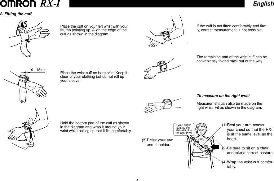 Page 4 of 9 - Omron Omron-Rx-1-Users-Manual-  Omron-rx-1-users-manual