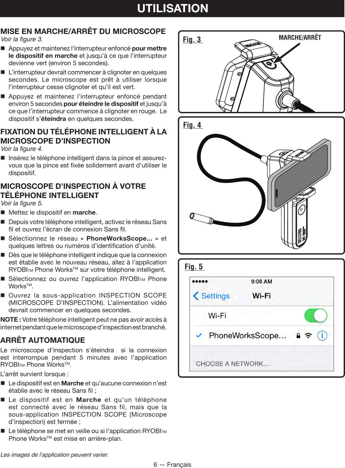 Page 16 of One World Technologies ES51A INSPECTION SCOPE User Manual