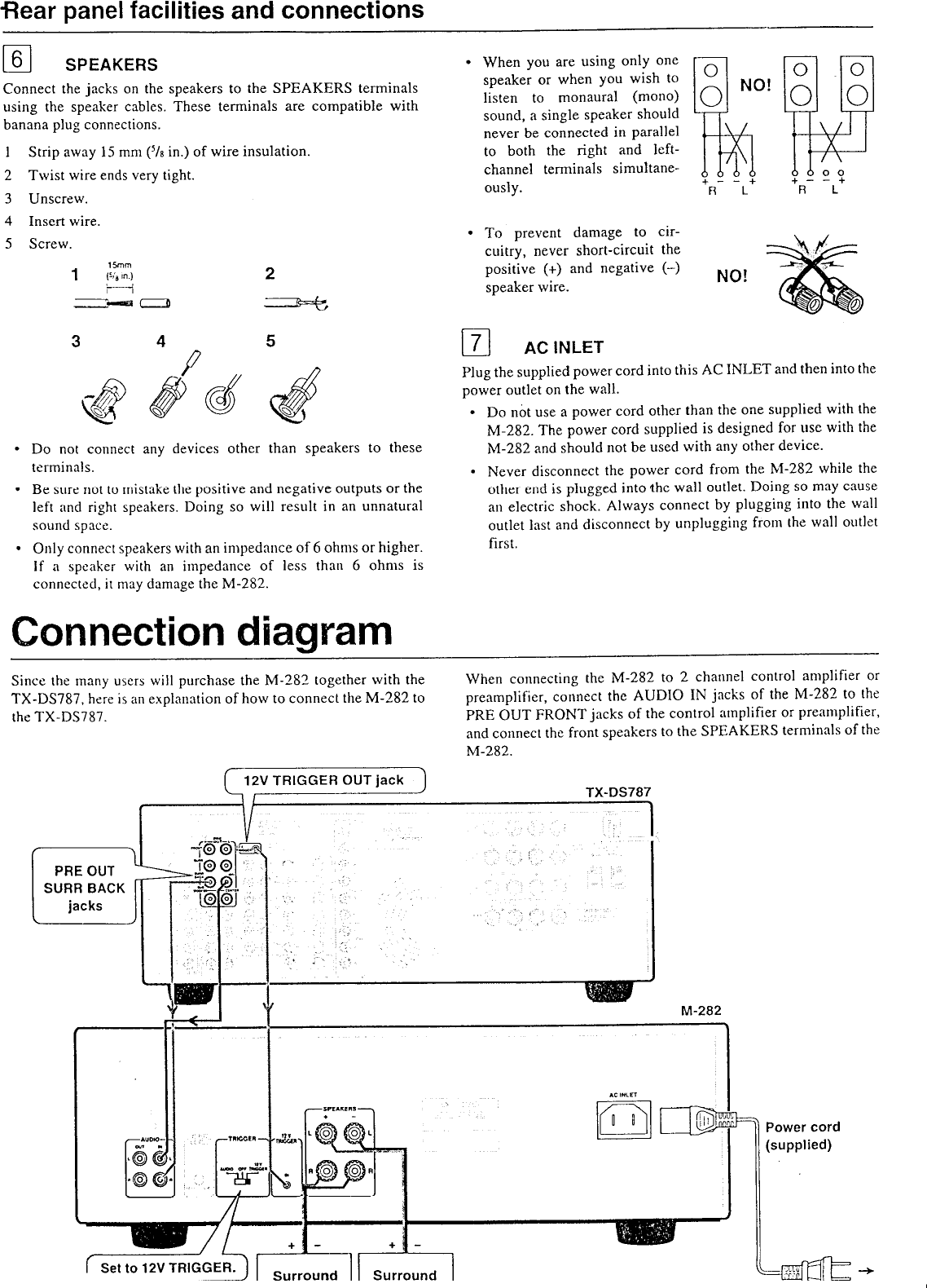 Page 4 of 7 - Onkyo Onkyo-M-282-Owner-S-Manual-7.max  Onkyo-m-282-owner-s-manual