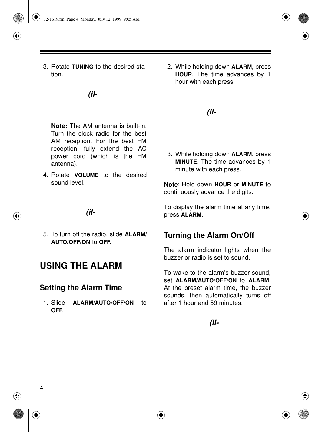 Page 4 of 8 - Optimus Optimus-Cr-319-Users-Manual- 12-1619  Optimus-cr-319-users-manual