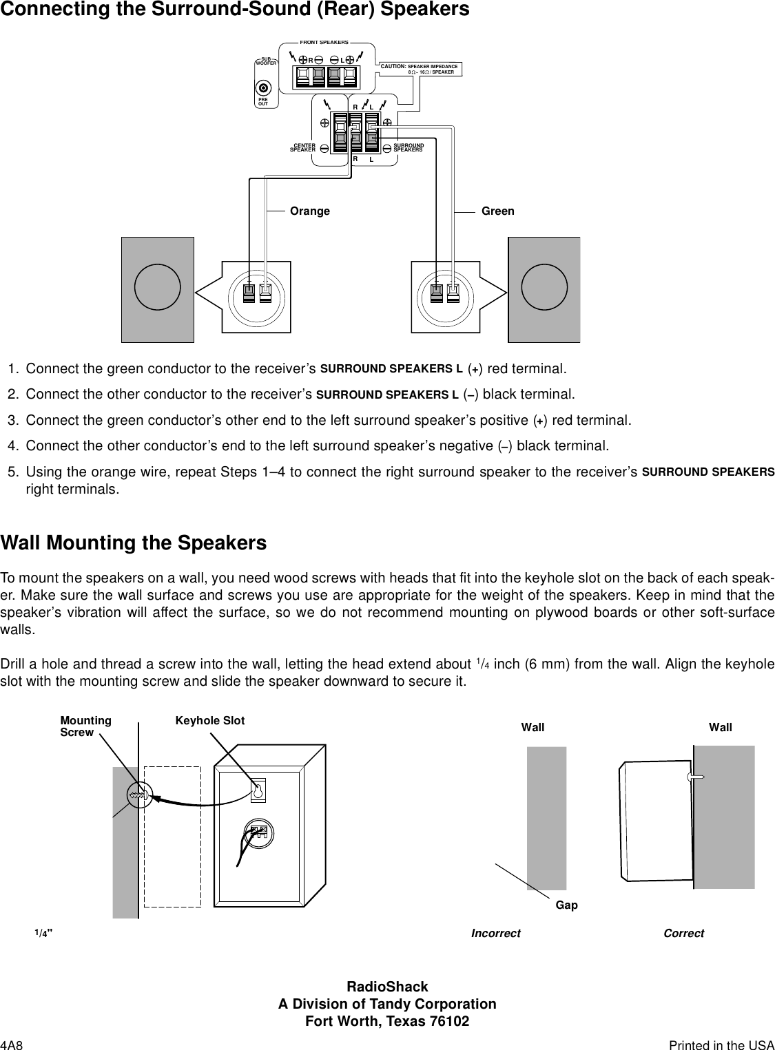 Page 4 of 4 - Optimus Optimus-Hts-102-Users-Manual- 31-3043  Optimus-hts-102-users-manual