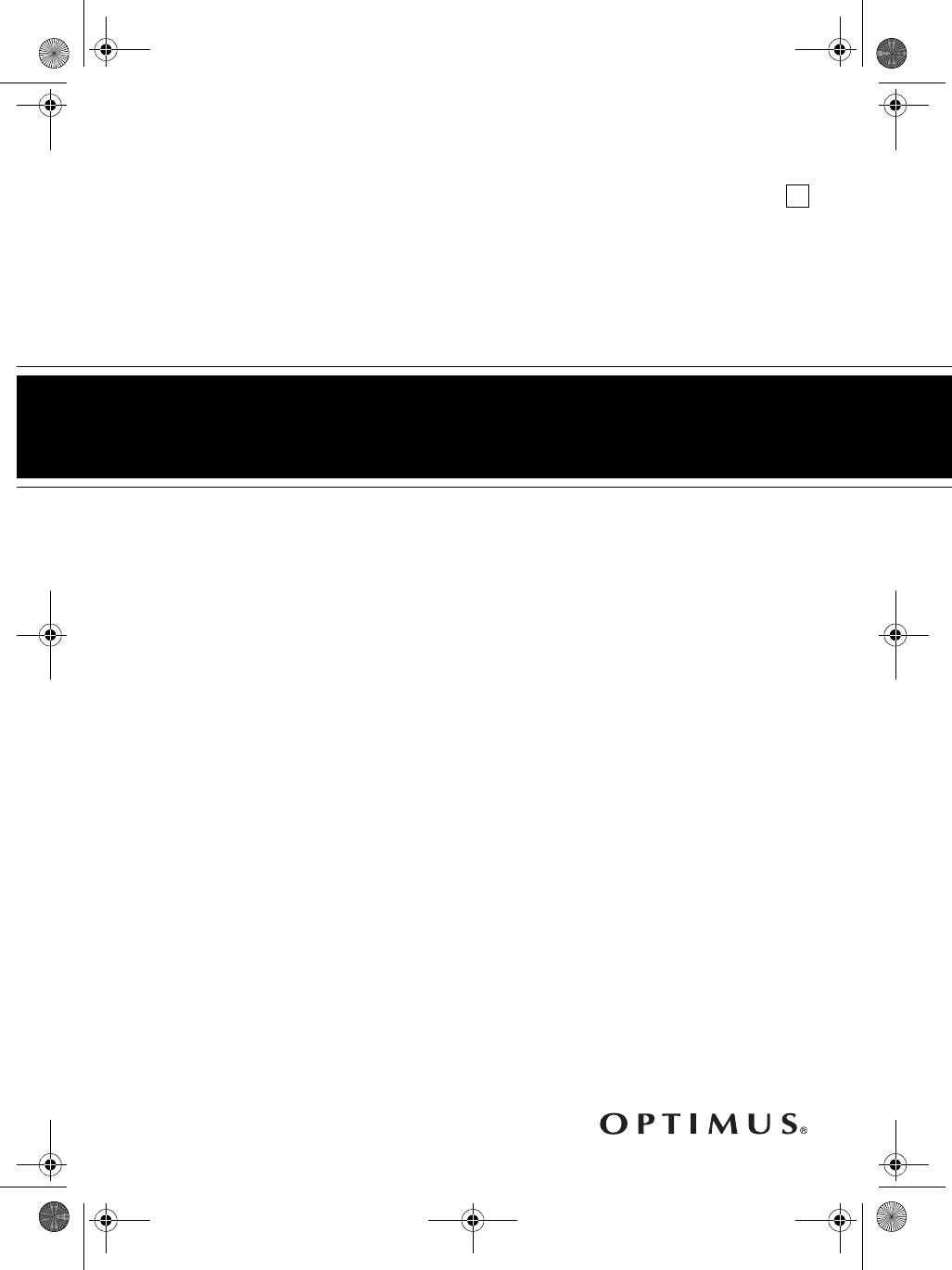 Optimus Md 1150 Users Manual 2