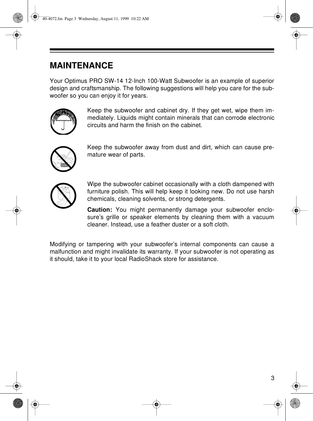 Optimus Pro Sw 14 Users Manual 40 4072