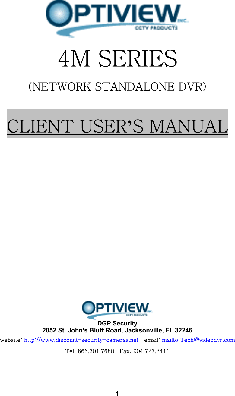 Optiview 4M Users Manual 1) ???(Live)