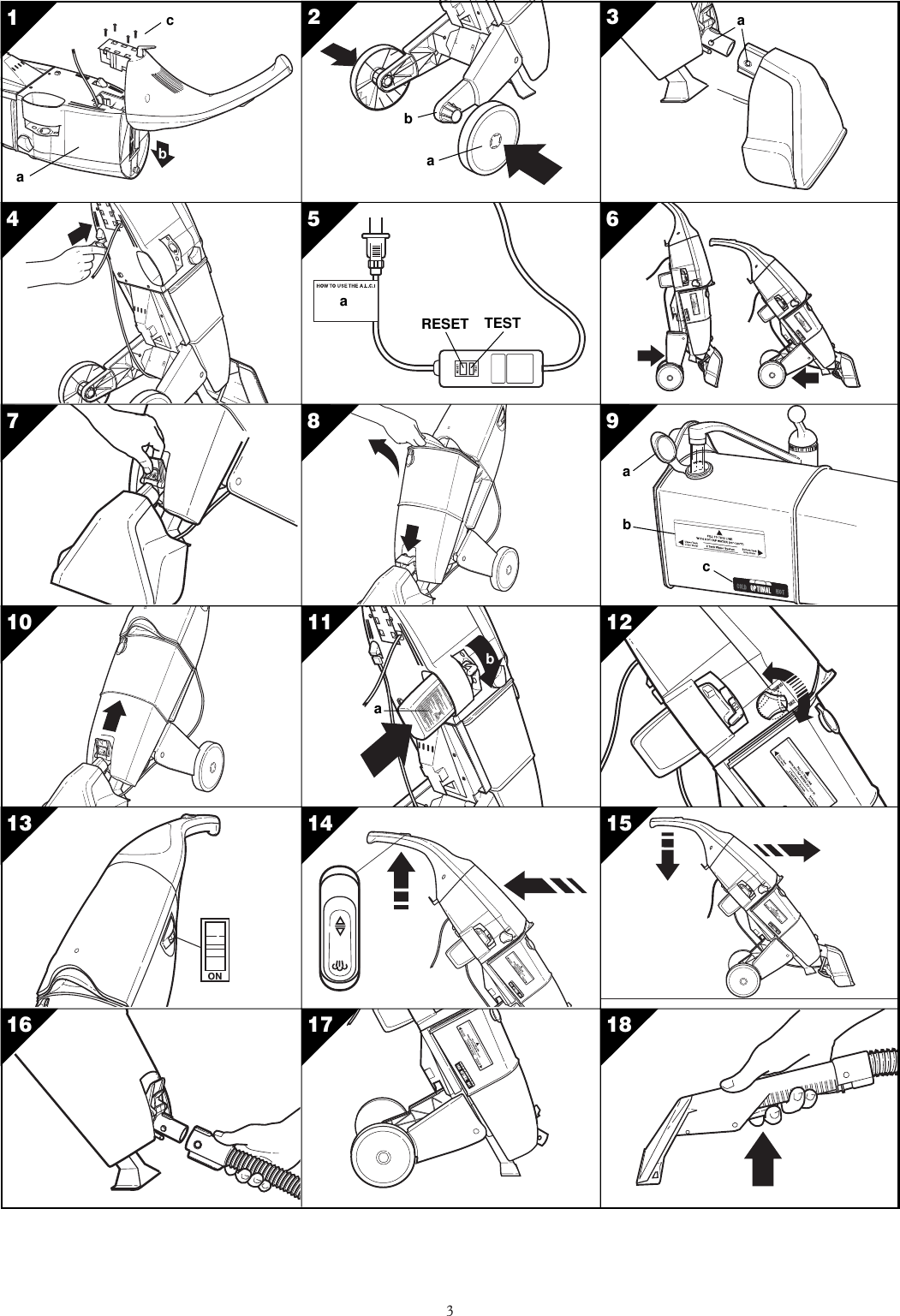 Page 4 of 8 - Oreck Oreck-Xls700-Users-Manual- 53320-01 Rev E Rinse A Matic  Oreck-xls700-users-manual