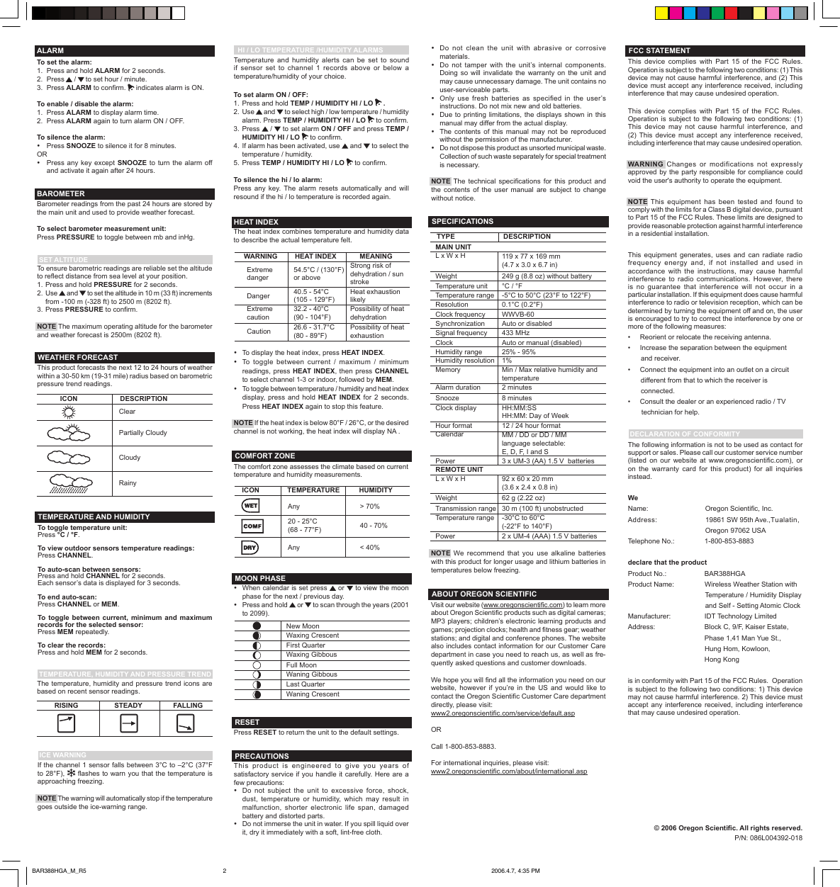 Page 2 of 2 - Oregon-Scientific Oregon-Scientific-Bar388Hga-Users-Manual- ManualsLib - Makes It Easy To Find Manuals Online!  Oregon-scientific-bar388hga-users-manual