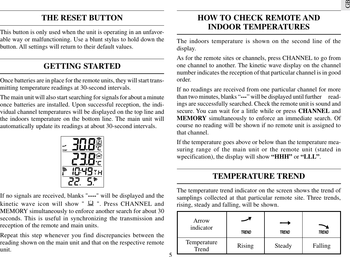 Page 5 of 11 - Oregon-Scientific Oregon-Scientific-Rmr112-Users-Manual- ManualsLib - Makes It Easy To Find Manuals Online!  Oregon-scientific-rmr112-users-manual