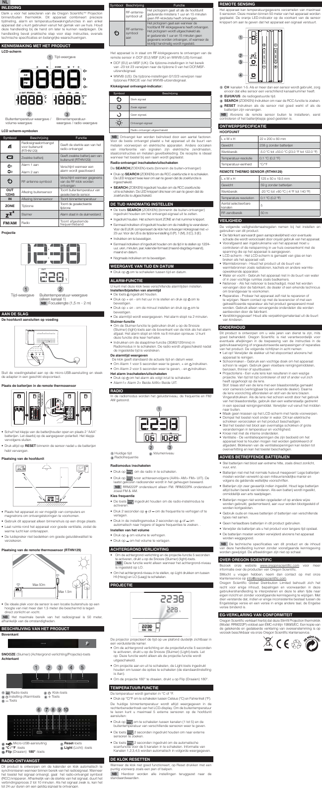 Page 7 of 10 - Oregon-Scientific Oregon-Scientific-Rrm222P-Rrm222Pa-Users-Manual- RRM222P  Oregon-scientific-rrm222p-rrm222pa-users-manual