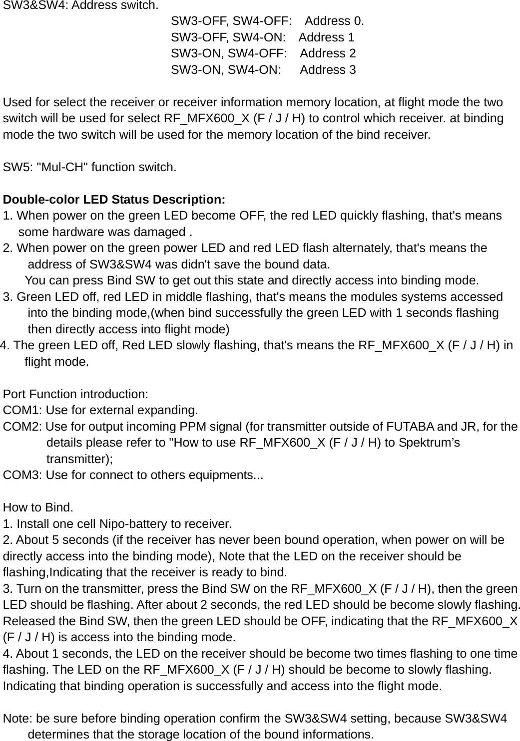 origin-electronics-machinery-rf-mfx600-rf-transmitter-user-manual-rf