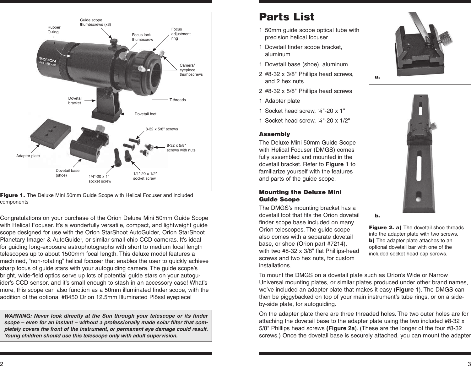 Orion 13022 Users Manual