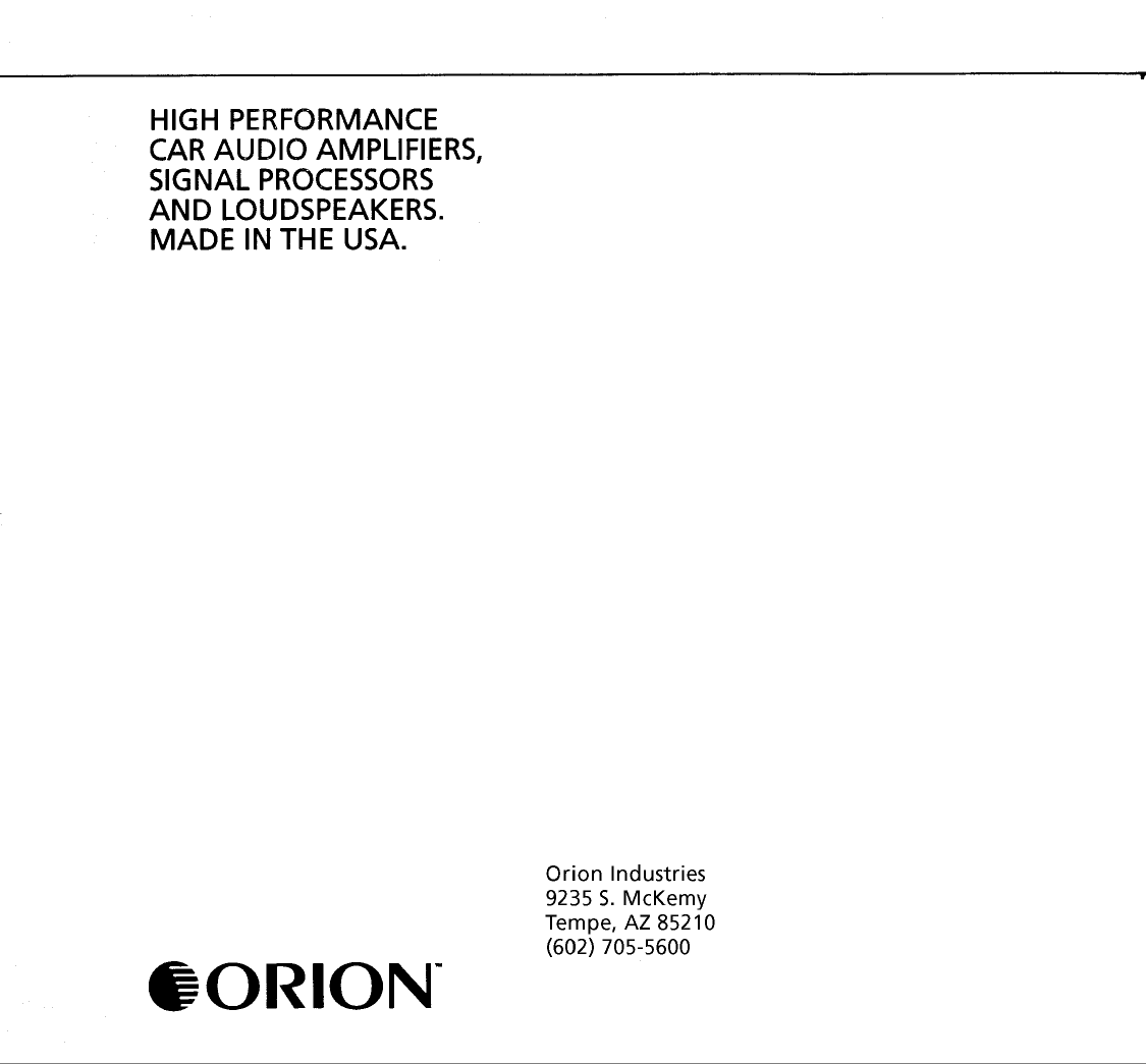 Page 11 of 11 - Orion Orion-Nt-Series-Users-Manual- Orion-nt-series-users-manual