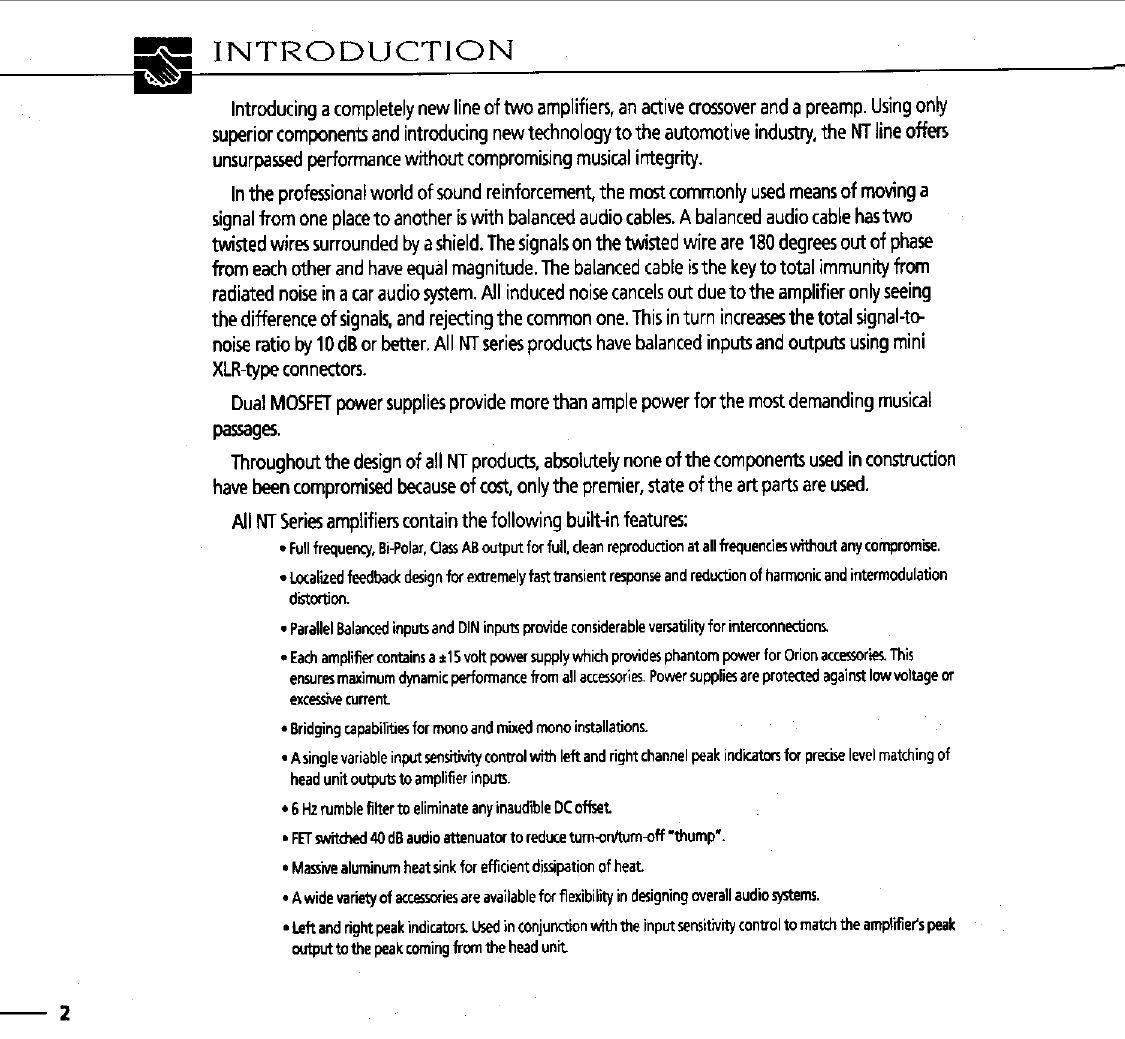 Page 3 of 11 - Orion Orion-Nt-Series-Users-Manual- Orion-nt-series-users-manual