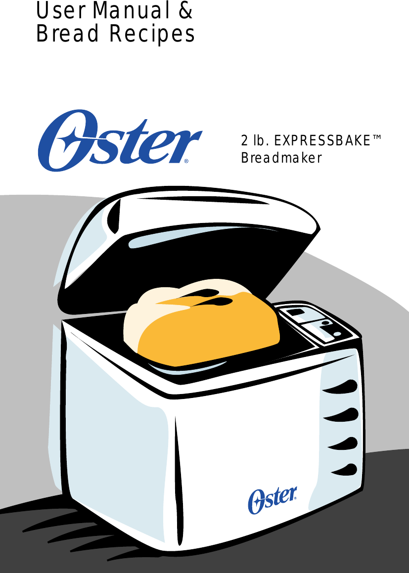 Oster 5838 Expressbake Bread Maker Users Manual ManualsLib Makes It 