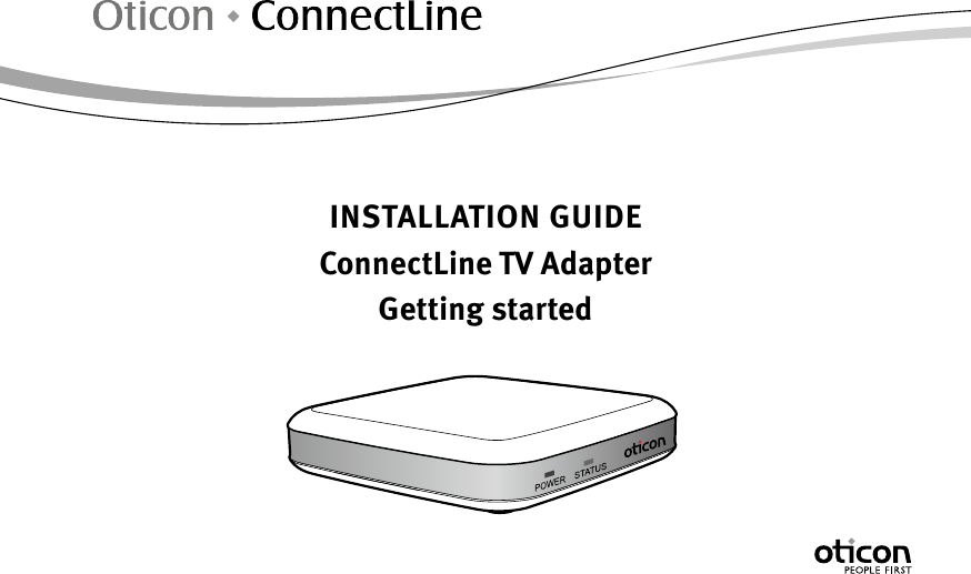 INSTALLATION GUIDEConnectLine TV AdapterGetting started