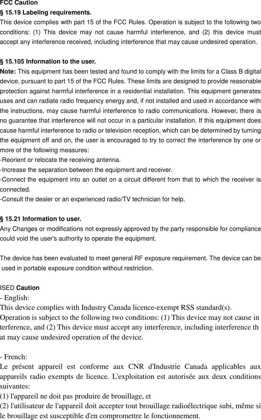 Page 2 of Otter OBFTC-0019-A Power Bank User Manual                   