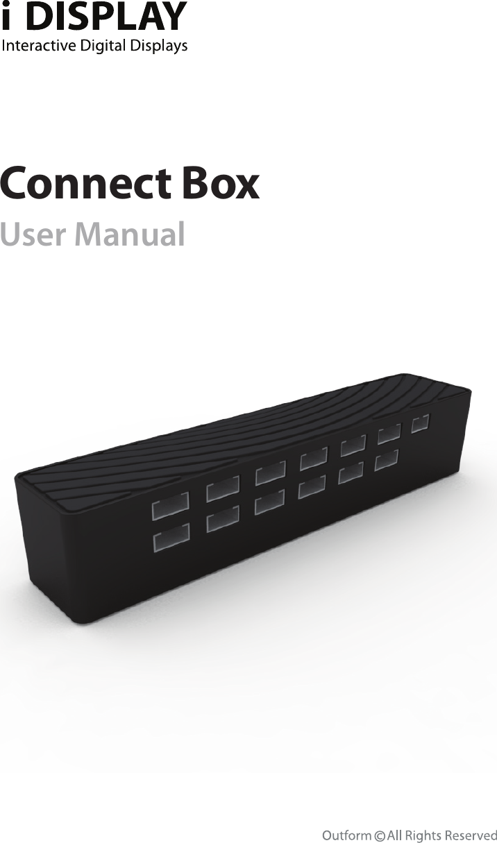 User ManualConnect Box