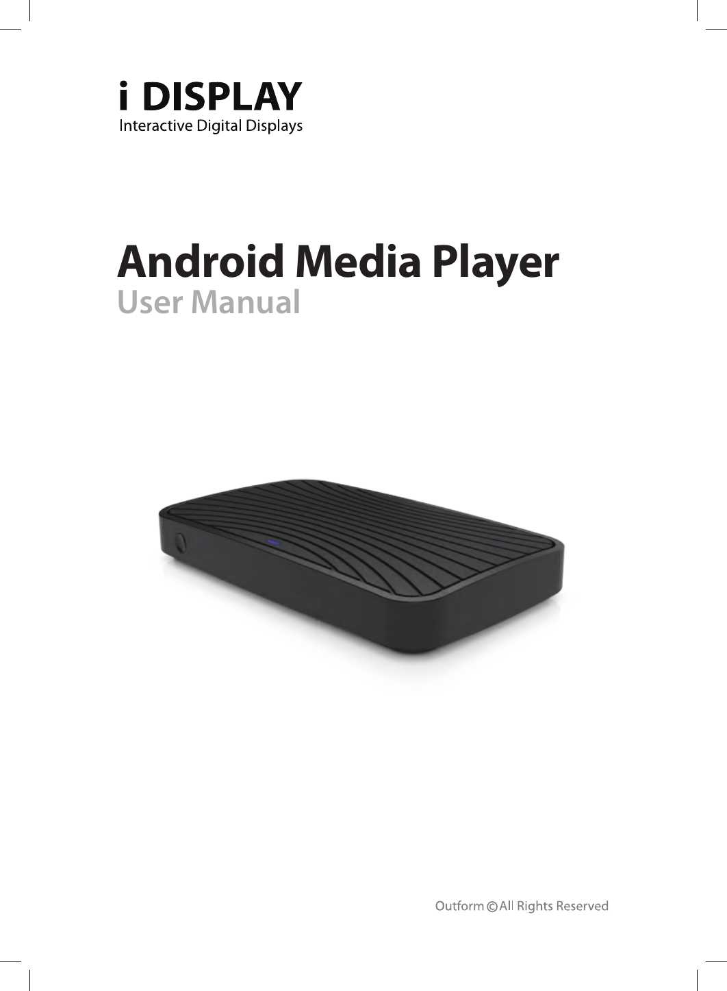 User ManualAndroid Media Player