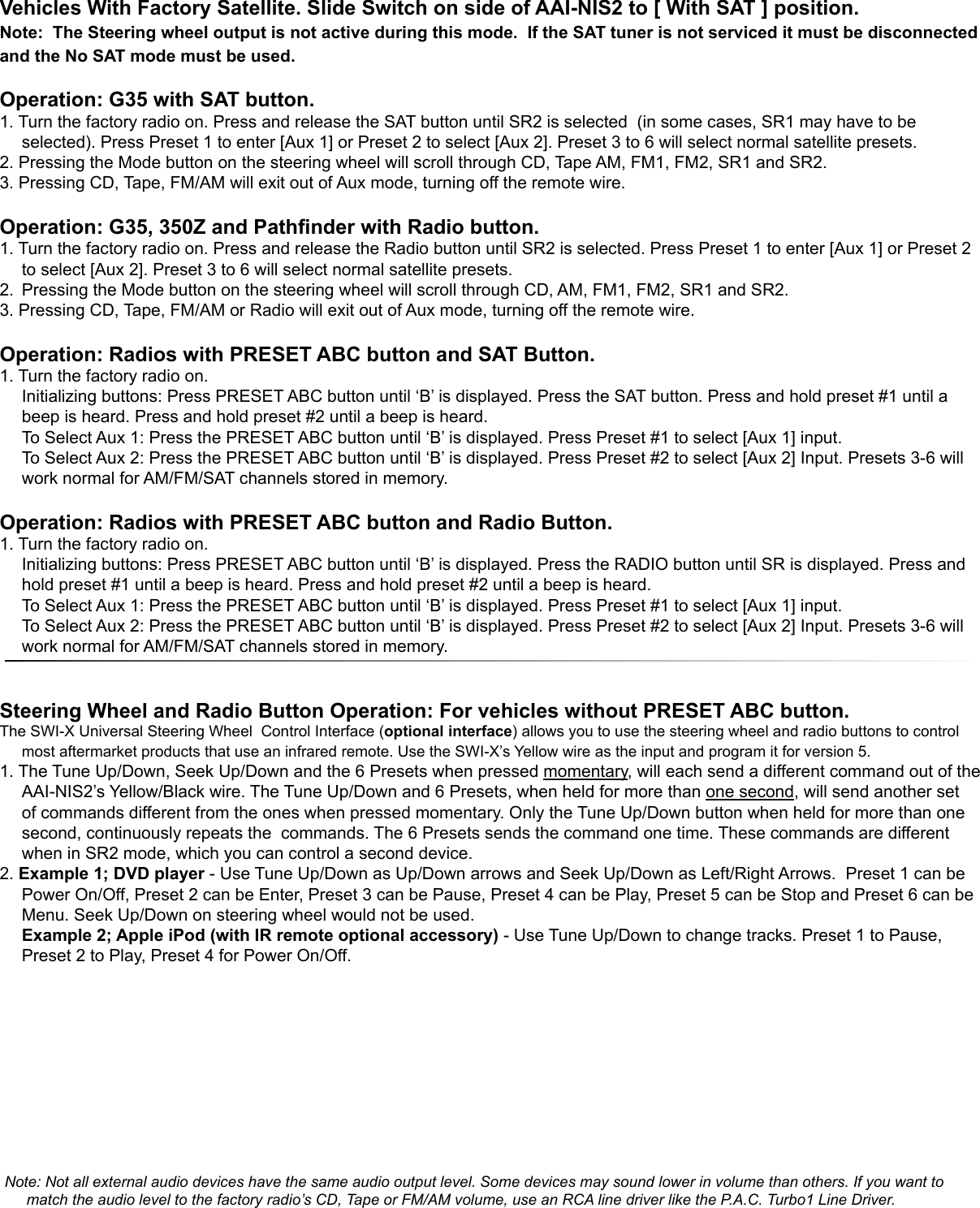 Page 2 of 2 - PAC AAI-NIS2 User Manual  To The 756b91d2-8330-4fa9-9139-729e8fc0b22a