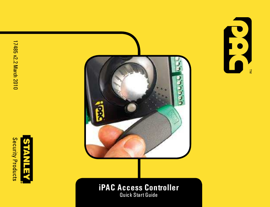 Page 1 of PAC C-IPAC iPAC Controller User Manual manual