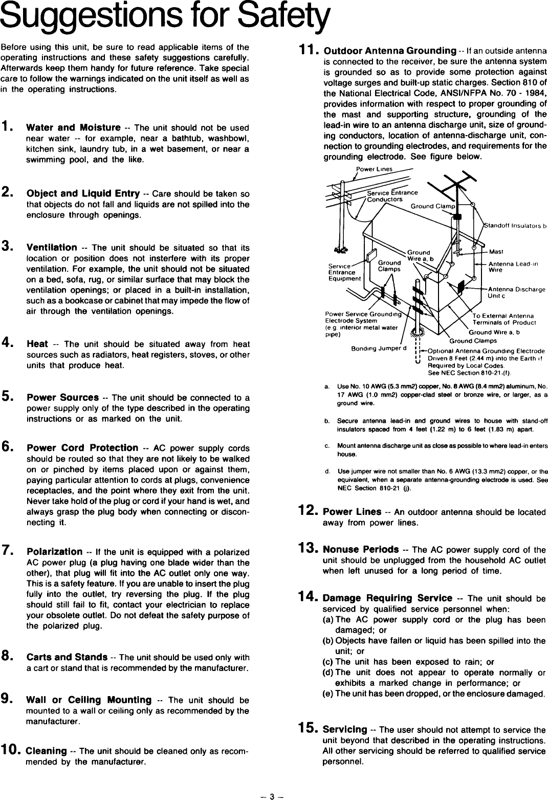 PANASONIC Components Manual 97110228