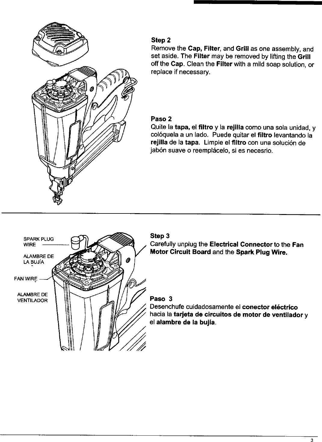 Page 3 of 12 - PASLODE  Nailer Manual L0410030