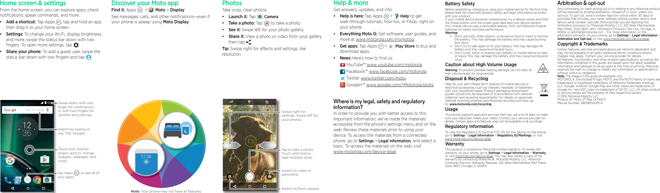 Page 2 of 2 - North American Moto G Getting Started Guide (Single SIM) Quick Start Moto-G-Play-Quick-Start-Guide