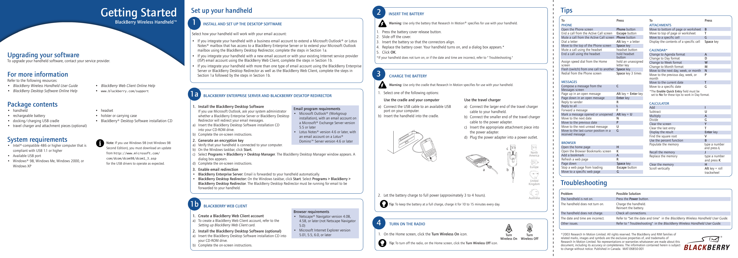 Page 1 of 2 - C Getting Started & Quick Reference Guide Blackberry-7750-getting-started-&-quick-reference-guide