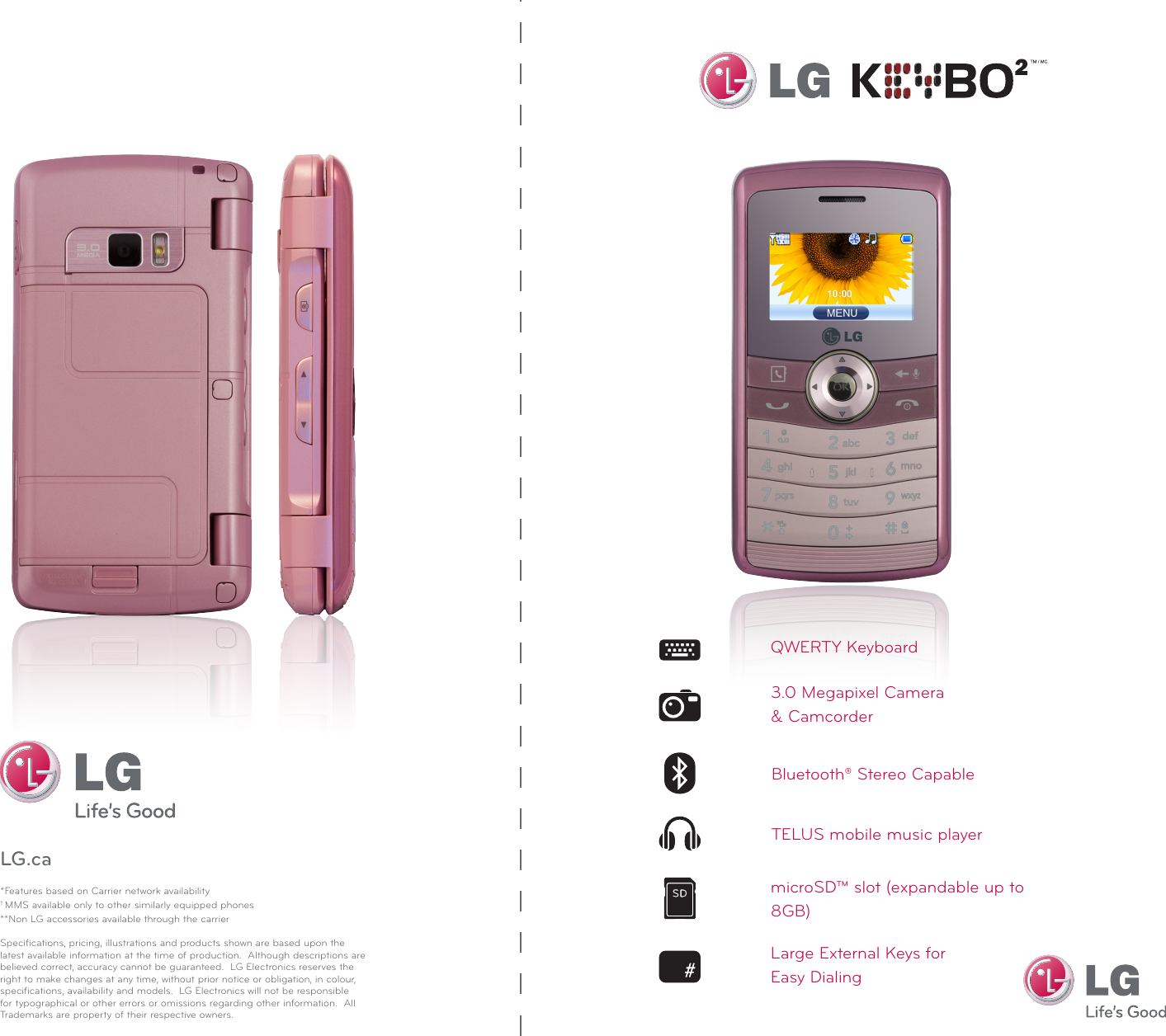 Page 1 of 2 - Spec Sheet Lg-keybo-2-spec-sheet
