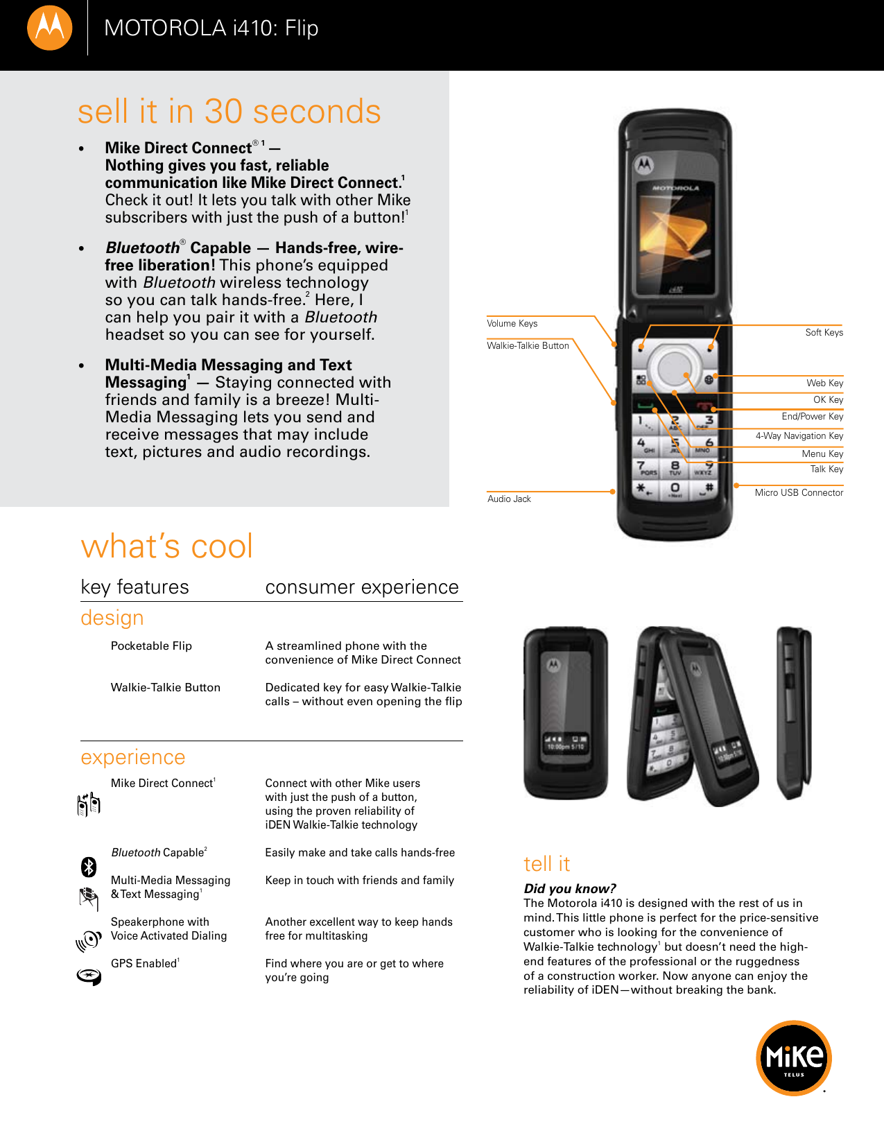 User Guide Motorola i410