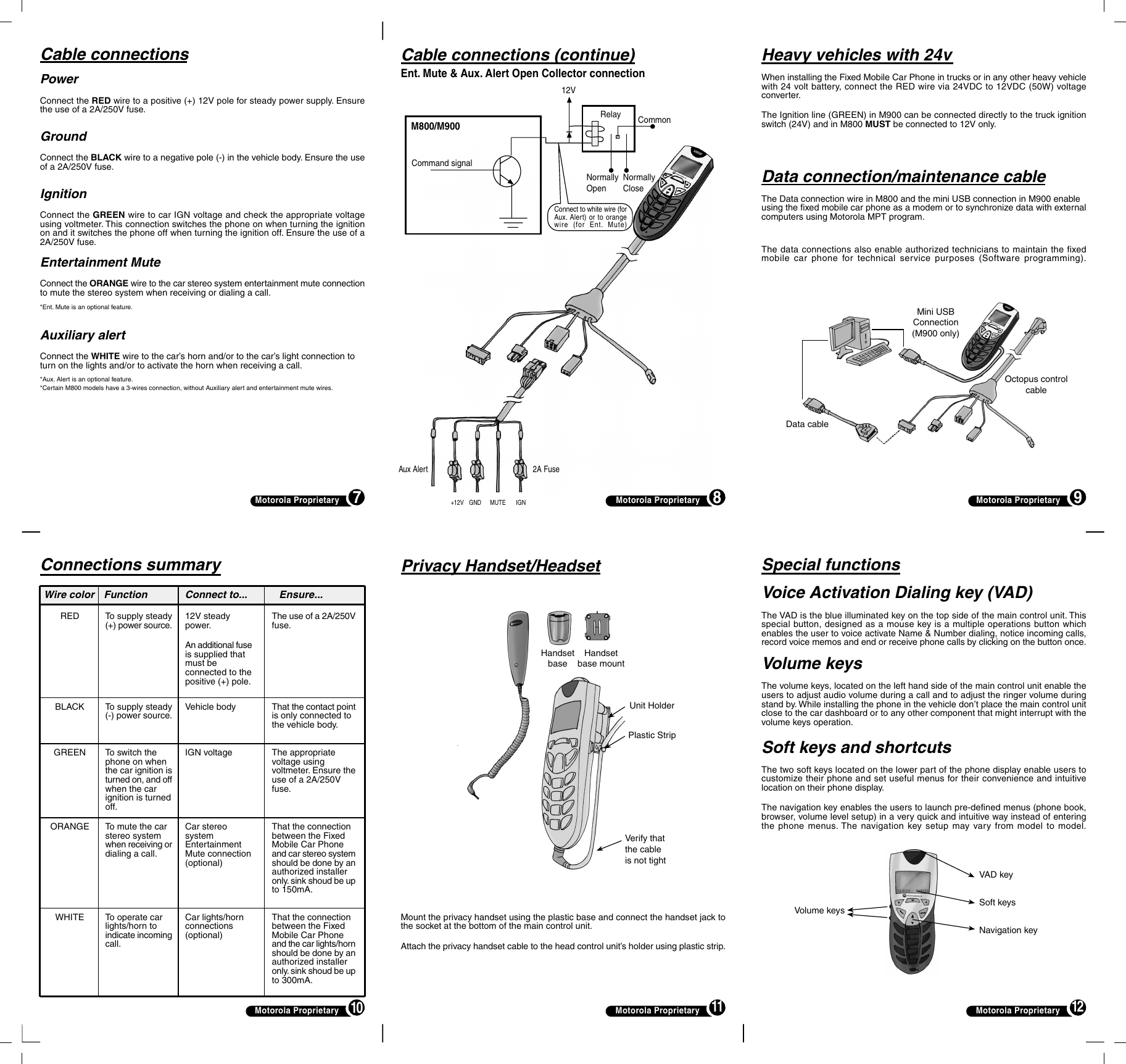 Page 2 of 2 - Installation_Guide_Eng_v33.fh9 Installation Guide Motorola-m900-car-phone-installation-guide