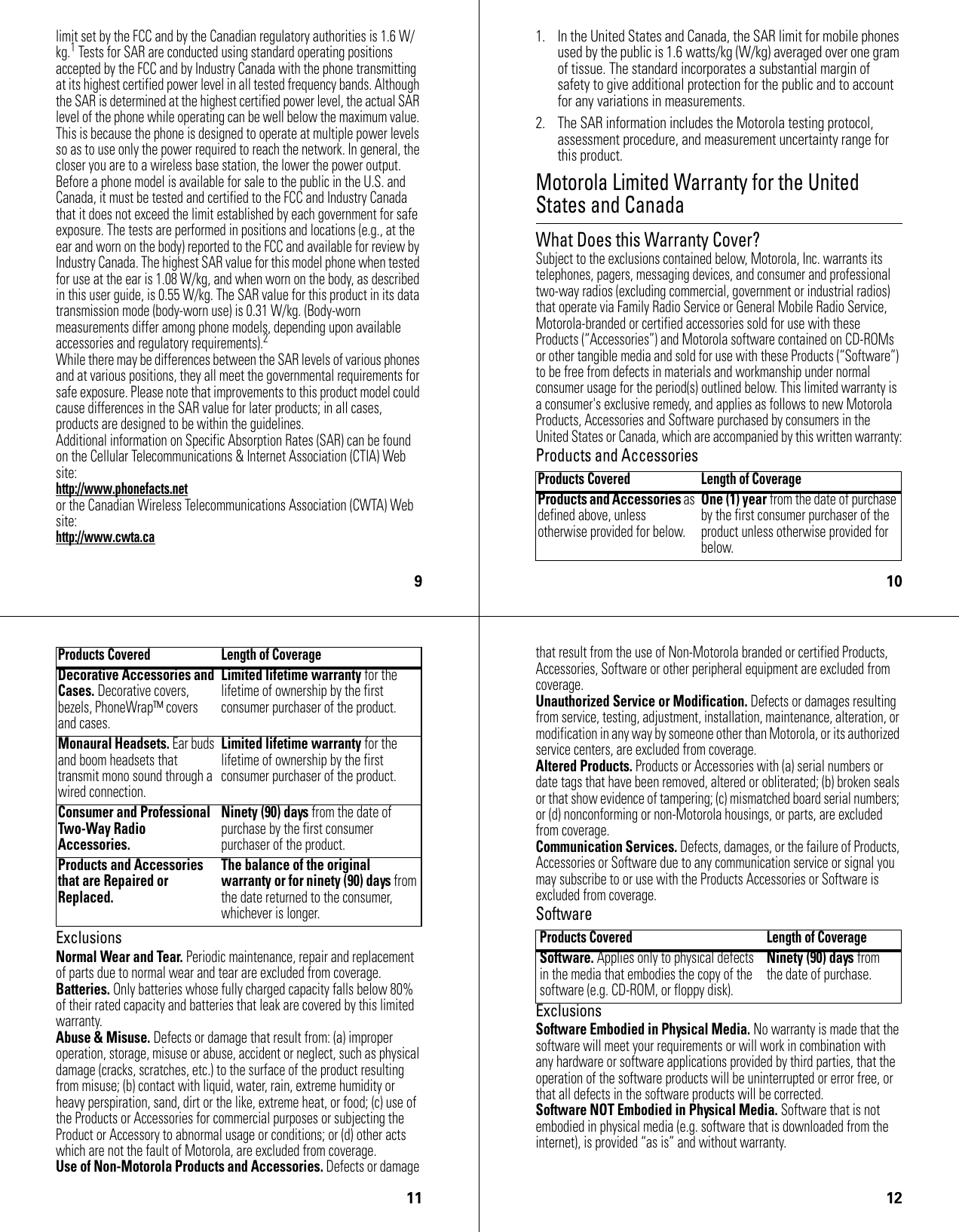 Page 8 of 10 - Getting Started Guide Motorola-w510-getting-started-guide