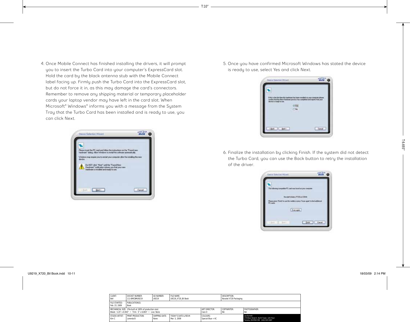 Page 6 of 9 - Getting Started Guide Novatel-wireless-x720-expresscard-getting-started-guide