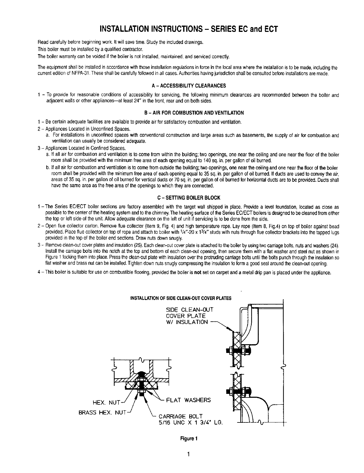 Peerless Boiler Manual L