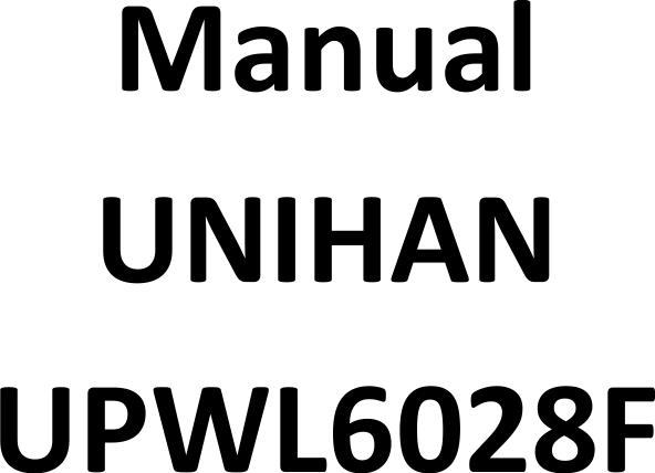   ManualUNIHANUPWL6028F  