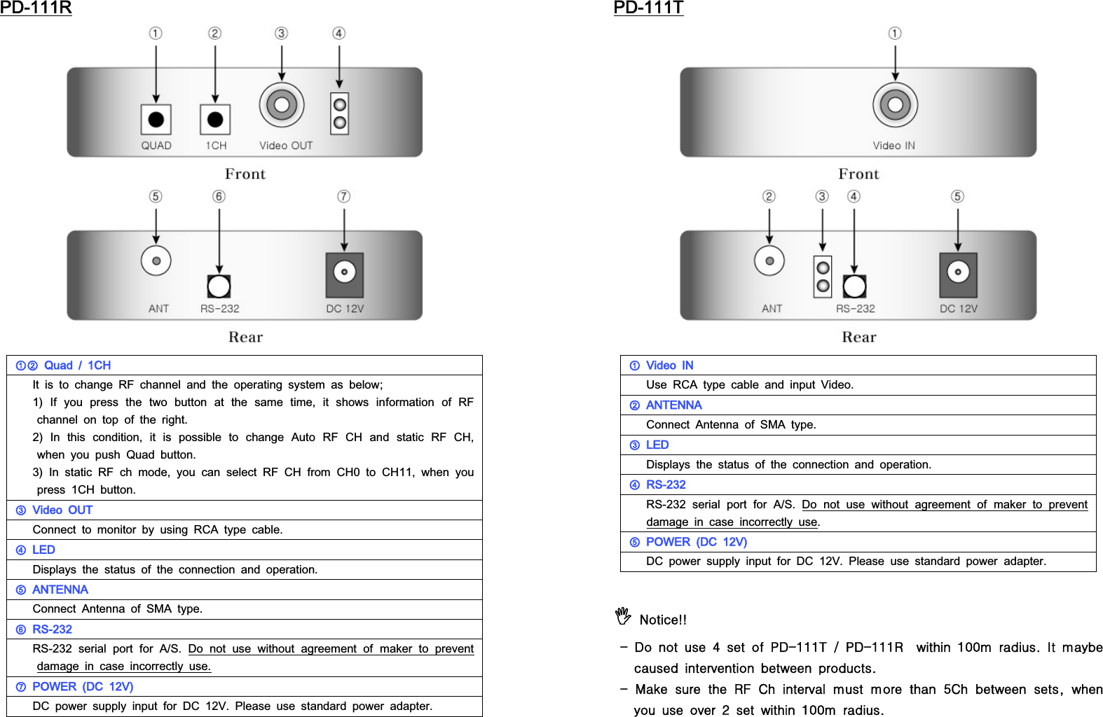 3'5཰ཱ 4XDG  &amp;+   ,W LV WR FKDQJH 5) FKDQQHO DQG WKH RSHUDWLQJ V\VWHP DV EHORZ    ,I \RX SUHVV WKH WZR EXWWRQ DW WKH VDPH WLPH LW VKRZV LQIRUPDWLRQ RI 5)FKDQQHO RQ WRS RI WKH ULJKW    ,Q WKLV FRQGLWLRQ LW LV SRVVLEOH WR FKDQJH $XWR 5) &amp;+ DQG VWDWLF 5) &amp;+ZKHQ \RX SXVK 4XDG EXWWRQ    ,Q VWDWLF 5) FK PRGH \RX FDQ VHOHFW 5) &amp;+ IURP &amp;+ WR &amp;+ ZKHQ \RXSUHVV &amp;+ EXWWRQི 9LGHR 287   &amp;RQQHFW WR PRQLWRU E\ XVLQJ 5&amp;$ W\SH FDEOHཱི /('   'LVSOD\V WKH VWDWXV RI WKH FRQQHFWLRQ DQG RSHUDWLRQུ $17(11$   &amp;RQQHFW $QWHQQD RI 60$ W\SHཱུ 56   56 VHULDO SRUW IRU $6 'R QRW XVH ZLWKRXW DJUHHPHQW RI PDNHU WR SUHYHQWGDPDJH LQ FDVH LQFRUUHFWO\ XVHྲྀ 32:(5 '&amp; 9   '&amp; SRZHU VXSSO\ LQSXW IRU '&amp; 9 3OHDVH XVH VWDQGDUG SRZHU DGDSWHU3'7཰ 9LGHR ,1   8VH 5&amp;$ W\SH FDEOH DQG LQSXW 9LGHRཱ $17(11$   &amp;RQQHFW $QWHQQD RI 60$ W\SHི /('   'LVSOD\V WKH VWDWXV RI WKH FRQQHFWLRQ DQG RSHUDWLRQཱི 56   56 VHULDO SRUW IRU $6 'R QRW XVH ZLWKRXW DJUHHPHQW RI PDNHU WR SUHYHQWGDPDJH LQ FDVH LQFRUUHFWO\ XVHུ 32:(5 '&amp; 9   '&amp; SRZHU VXSSO\ LQSXW IRU '&amp; 9 3OHDVH XVH VWDQGDUG SRZHU DGDSWHU,͑ Ϳ&Pi;&Upsilon;&Kappa;&Delta;&Zeta;͒͒͑ ͑͞ ͵&Pi;͑ &Omicron;&Pi;&Upsilon;͑ &Phi;&Tau;&Zeta;͑ ͥ͑ &Tau;&Zeta;&Upsilon;͑ &Pi;&Eta;͑ ΁͵͢͢͢͞΅͑ ͑͠ ΁͵͢͢͢͞΃͑ ͑ &Psi;&Kappa;&Upsilon;&Iota;&Kappa;&Omicron;͑ ͢͡͡&Xi;͑ &Sigma;&Beta;&Epsilon;&Kappa;&Phi;&Tau;͑͟ ͺ&Upsilon;͑ &Xi;&Beta;Ϊ&Gamma;&Zeta;͑&Delta;&Beta;&Phi;&Tau;&Zeta;&Epsilon;͑ &Kappa;&Omicron;&Upsilon;&Zeta;&Sigma;&Chi;&Zeta;&Omicron;&Upsilon;&Kappa;&Pi;&Omicron;͑ &Gamma;&Zeta;&Upsilon;&Psi;&Zeta;&Zeta;&Omicron;͑ &Rho;&Sigma;&Pi;&Epsilon;&Phi;&Delta;&Upsilon;&Tau;͑͟ ͑͞ ;&Beta;&Mu;&Zeta;͑ &Tau;&Phi;&Sigma;&Zeta;͑ &Upsilon;&Iota;&Zeta;͑ ΃ͷ͑ ʹ&Iota;͑ &Kappa;&Omicron;&Upsilon;&Zeta;&Sigma;&Chi;&Beta;&Nu;͑ &Xi;&Phi;&Tau;&Upsilon;͑ &Xi;&Pi;&Sigma;&Zeta;͑ &Upsilon;&Iota;&Beta;&Omicron;͑ ͦʹ&Iota;͑ &Gamma;&Zeta;&Upsilon;&Psi;&Zeta;&Zeta;&Omicron;͑ &Tau;&Zeta;&Upsilon;&Tau;͑͝ &Psi;&Iota;&Zeta;&Omicron;͑Ϊ&Pi;&Phi;͑ &Phi;&Tau;&Zeta;͑ &Pi;&Chi;&Zeta;&Sigma;͑ ͣ͑ &Tau;&Zeta;&Upsilon;͑ &Psi;&Kappa;&Upsilon;&Iota;&Kappa;&Omicron;͑ ͢͡͡&Xi;͑ &Sigma;&Beta;&Epsilon;&Kappa;&Phi;&Tau;͟