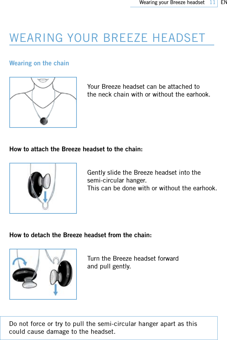 Page 11 of PHILIPS Consumer Electronics SWB9000 Bluetooth Mono Headset User Manual 