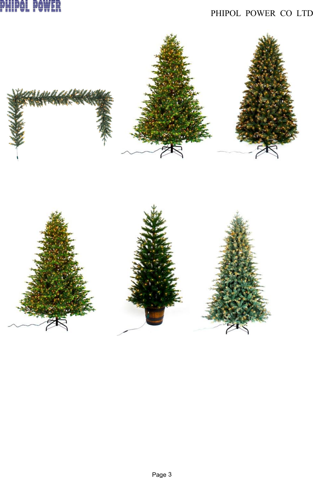 PHIPOL POWER CO LTDPage 3