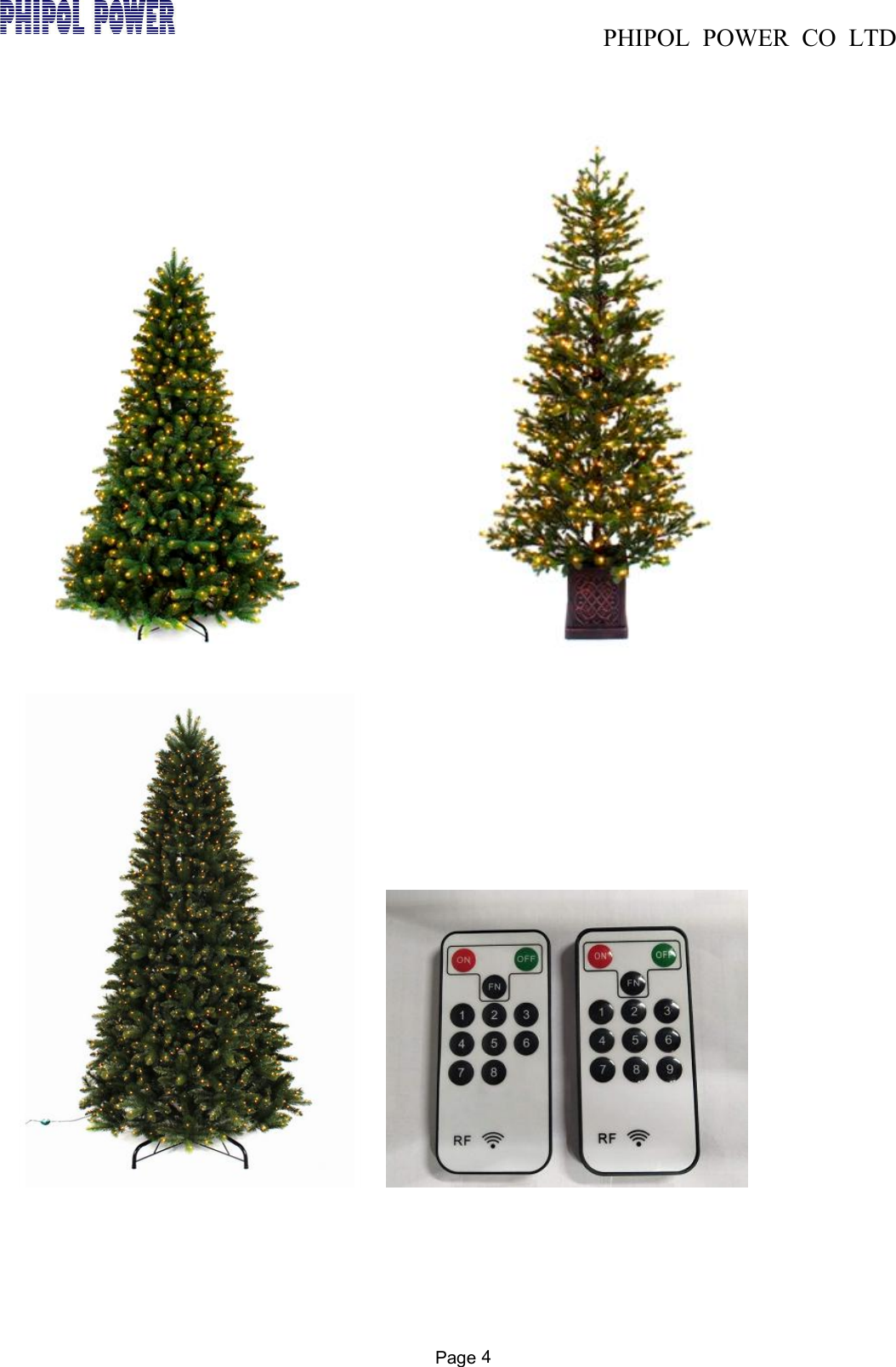 PHIPOL POWER CO LTDPage 4