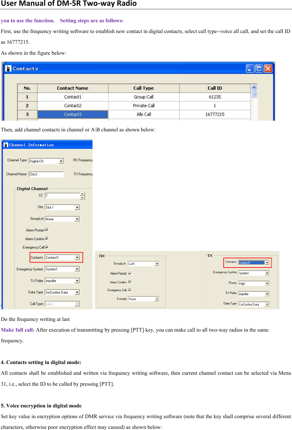 Page 20 of PO FUNG ELECTRONIC DM-5R VHF/UHF Two Way Radio User Manual DM 5R 0806