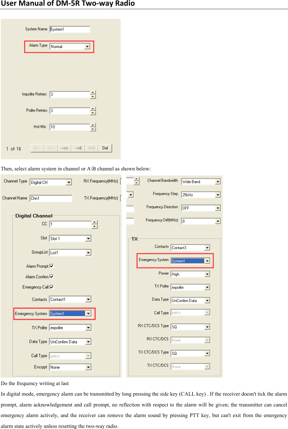 Page 22 of PO FUNG ELECTRONIC DM-5R VHF/UHF Two Way Radio User Manual DM 5R 0806