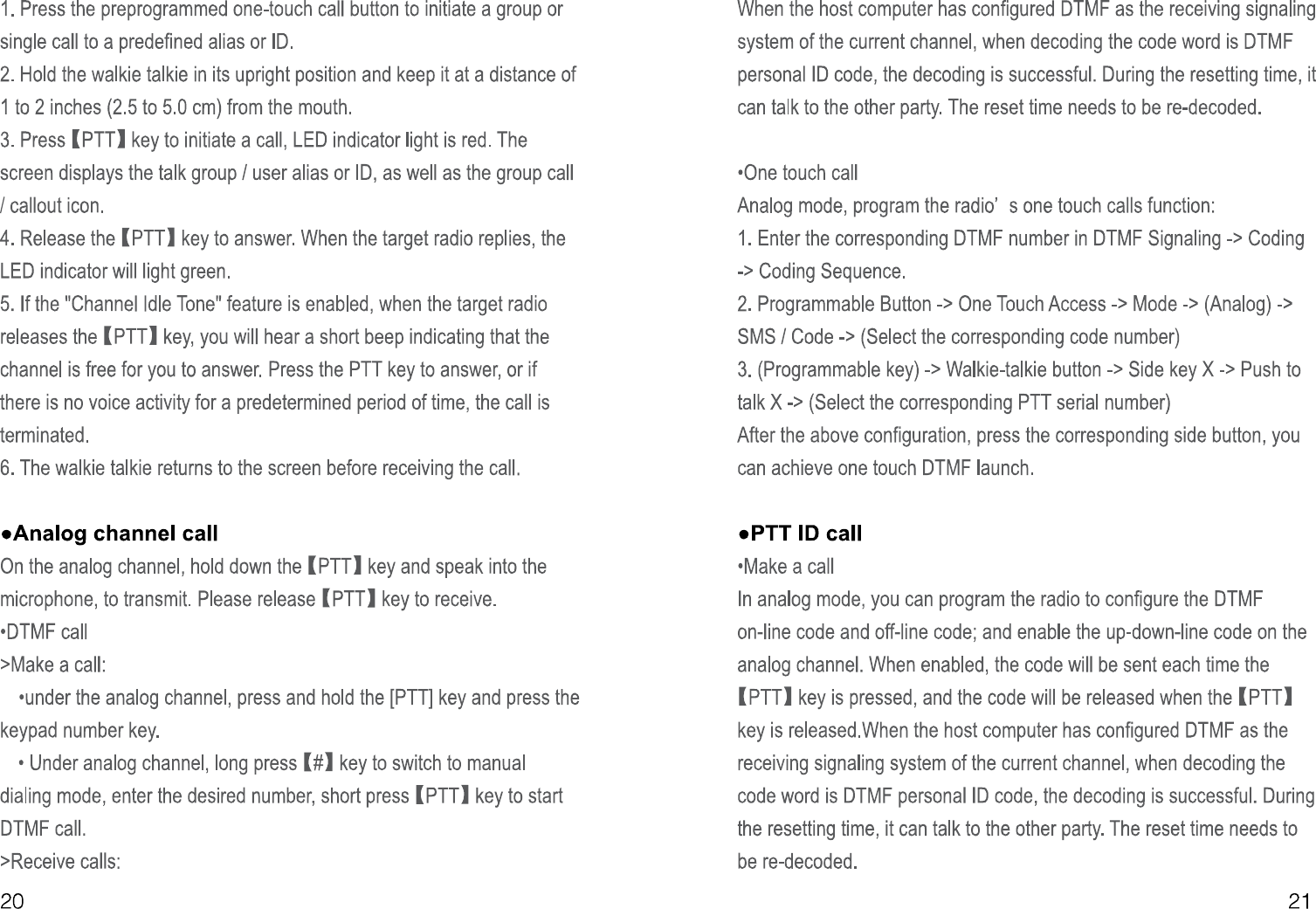 Page 14 of PO FUNG ELECTRONIC DM1701 DMR Digital Radio User Manual 