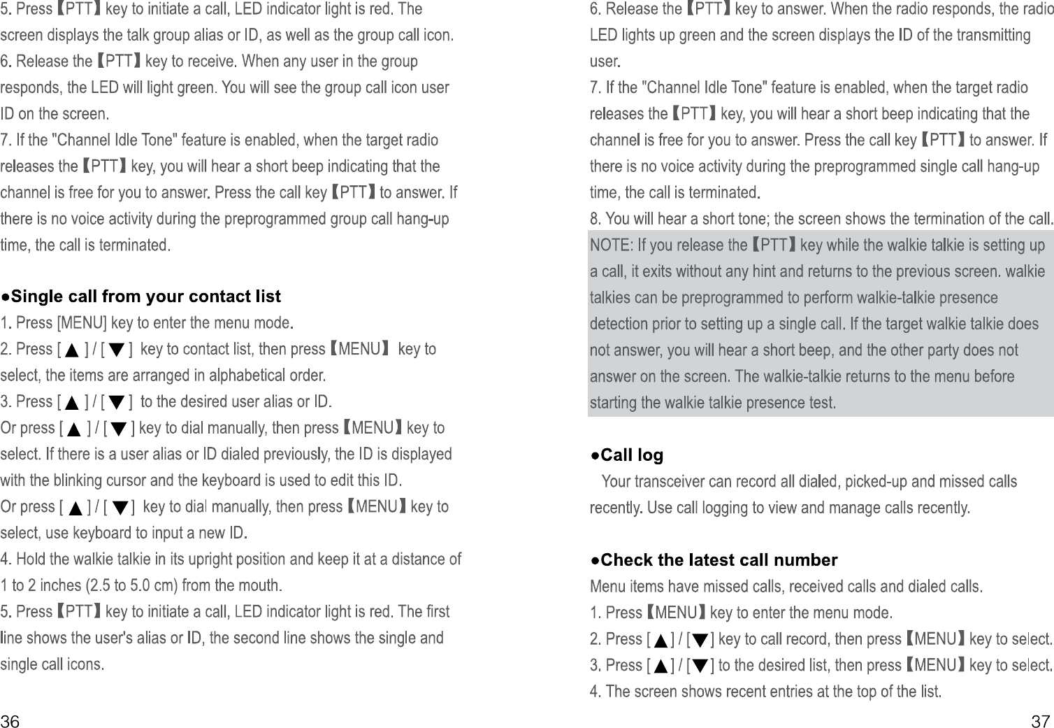 Page 22 of PO FUNG ELECTRONIC DM1701 DMR Digital Radio User Manual 