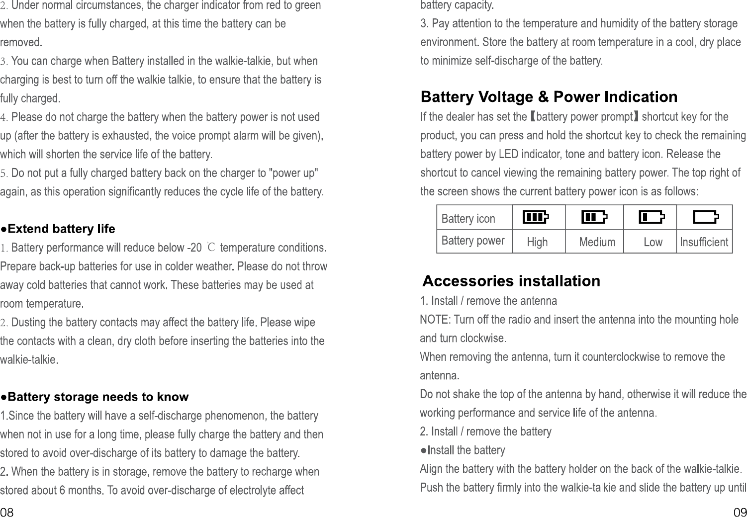 Page 8 of PO FUNG ELECTRONIC DM1701 DMR Digital Radio User Manual 