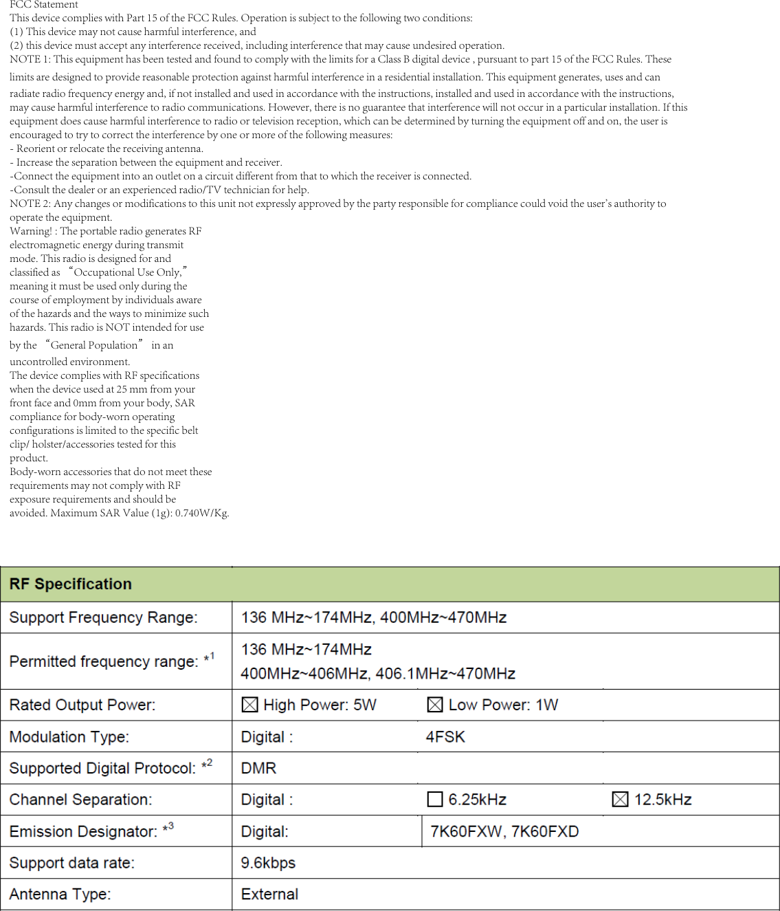 Page 50 of PO FUNG ELECTRONIC DM1702 DMR Digital Radio User Manual PX780                        