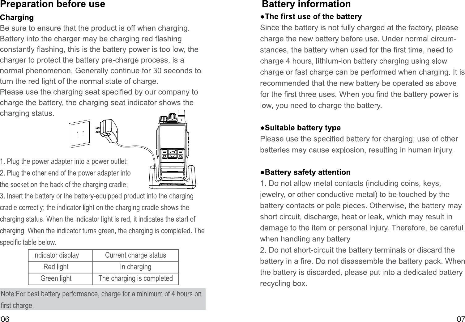 Page 7 of PO FUNG ELECTRONIC DM1703 DMR Digital Radio User Manual 