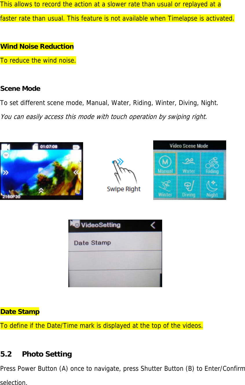 Page 10 of PROEXPRESS DISTRIBUTOR V50PRO Action Camera User Manual T67 User manualx