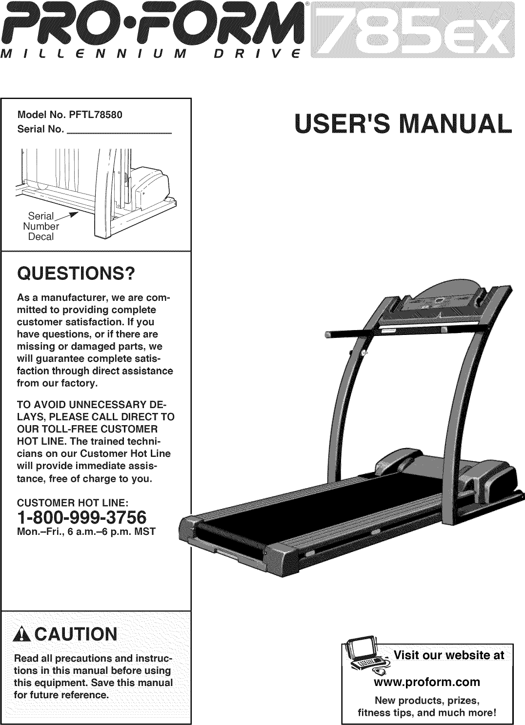 proform treadmill parts